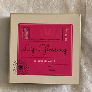 Ulta Beauty Lip Glossary 16 pieces  NIB
